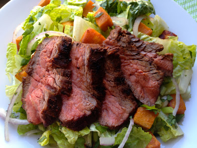 The-Dude-Diet-Spicy-Steak-Salad-with-roasted-sweet-potatoes