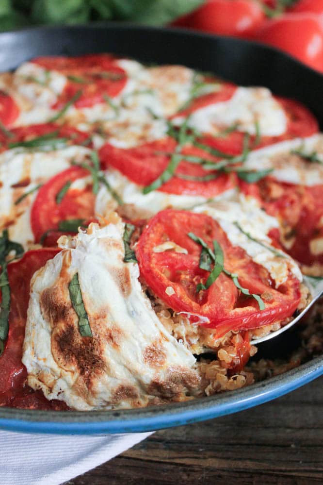 Caprese-Quinoa-Bake-With-Basil-and-Balsamic-Reduction-3