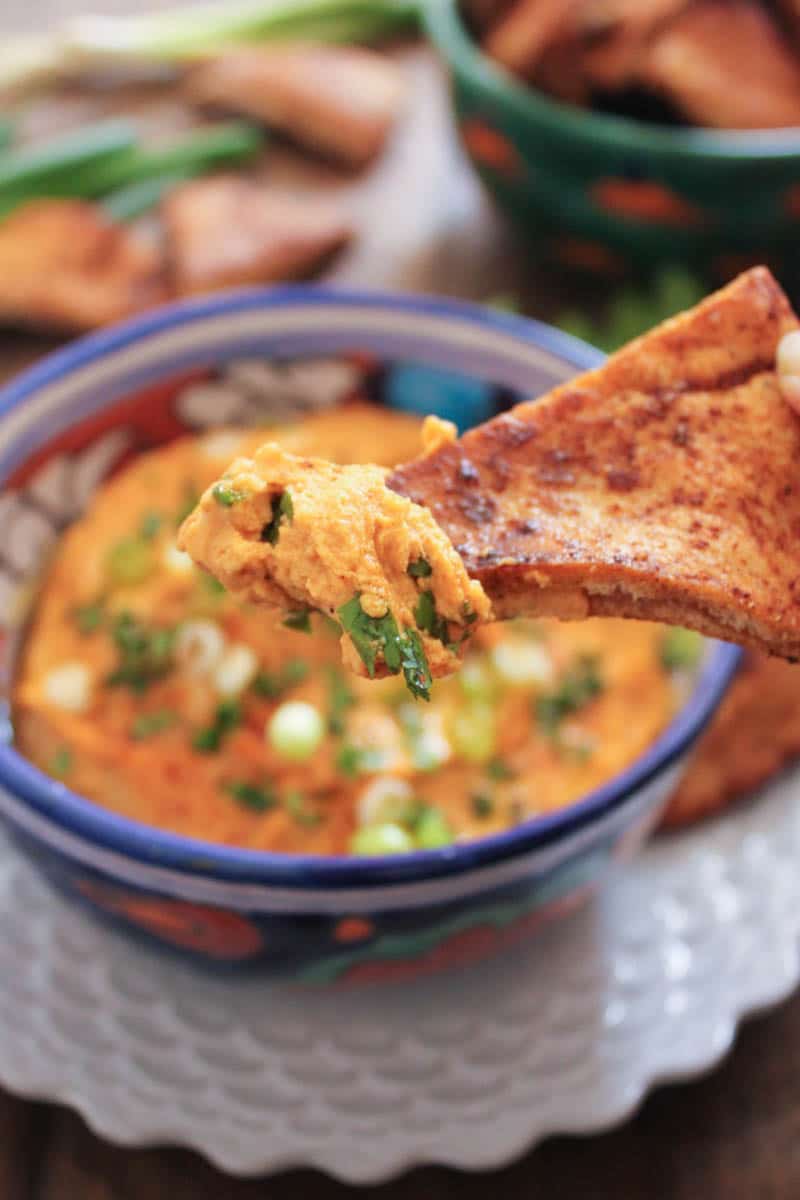 Chipotle-Hummus-with-Homemade-Chili-Lime-Pita-Chips-10