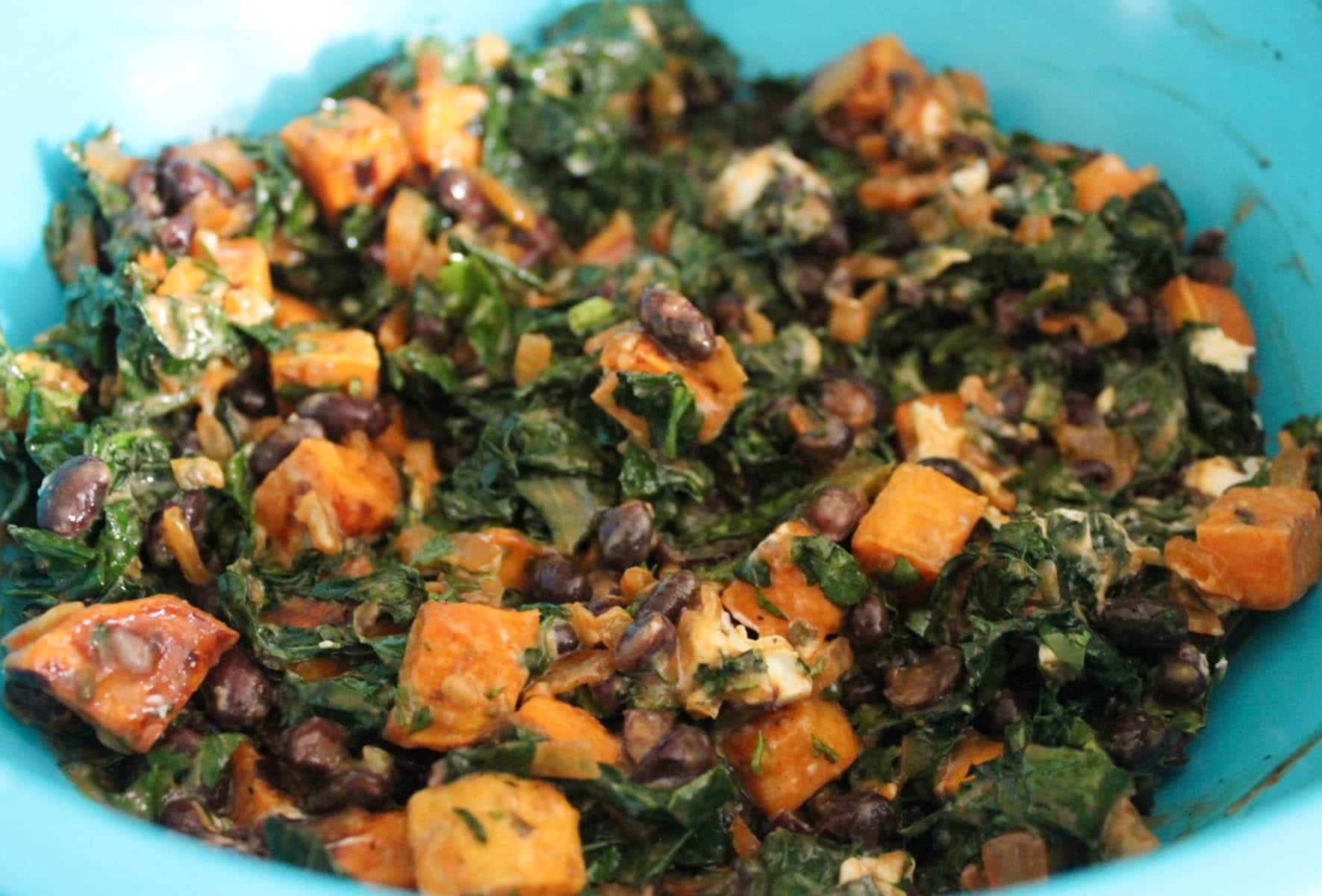 vegetarian-enchiladas-with-sweet-potato-black-bean-kale-step-5