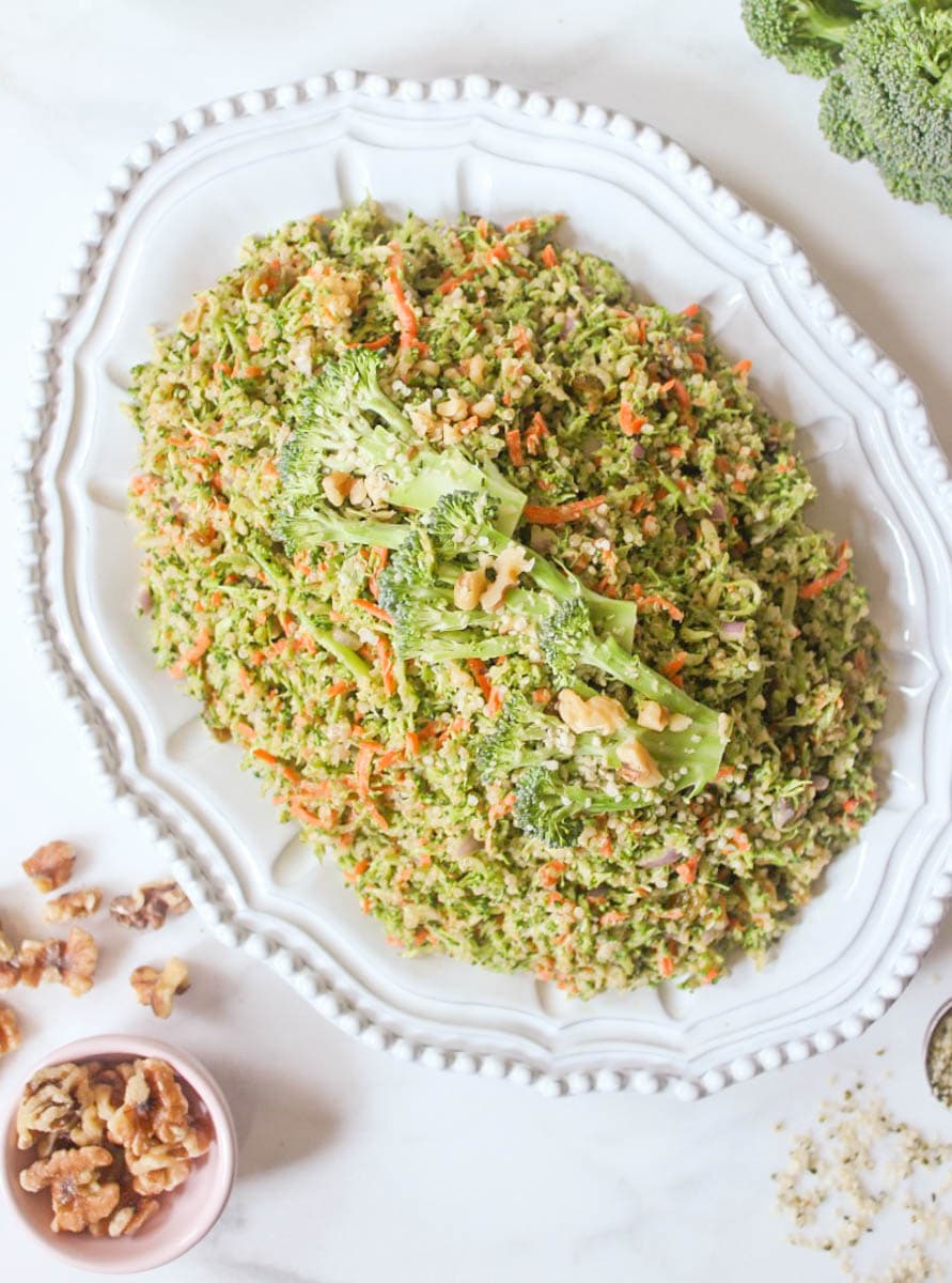Quinoa-Broccoli-Slaw