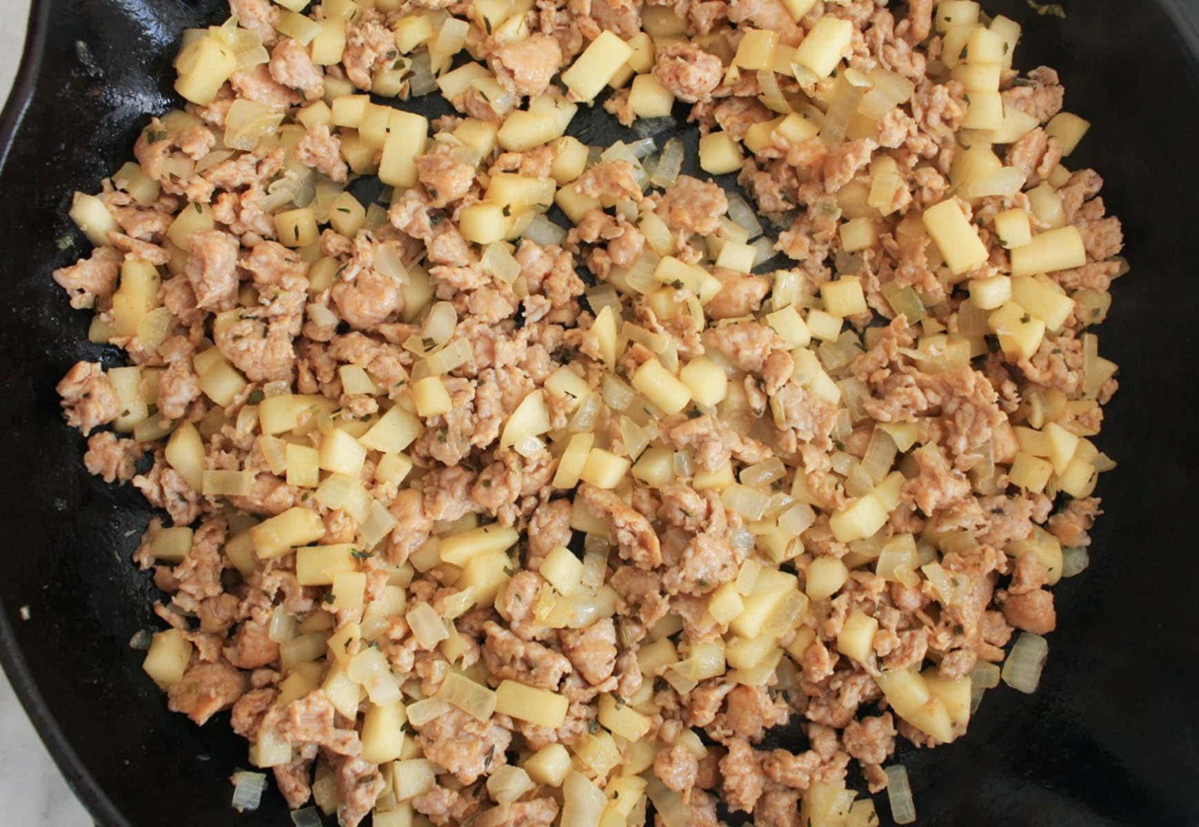 Brown-Rice-Casserole-with-Butternut-Squash-Sausage-and-Apples-step-3