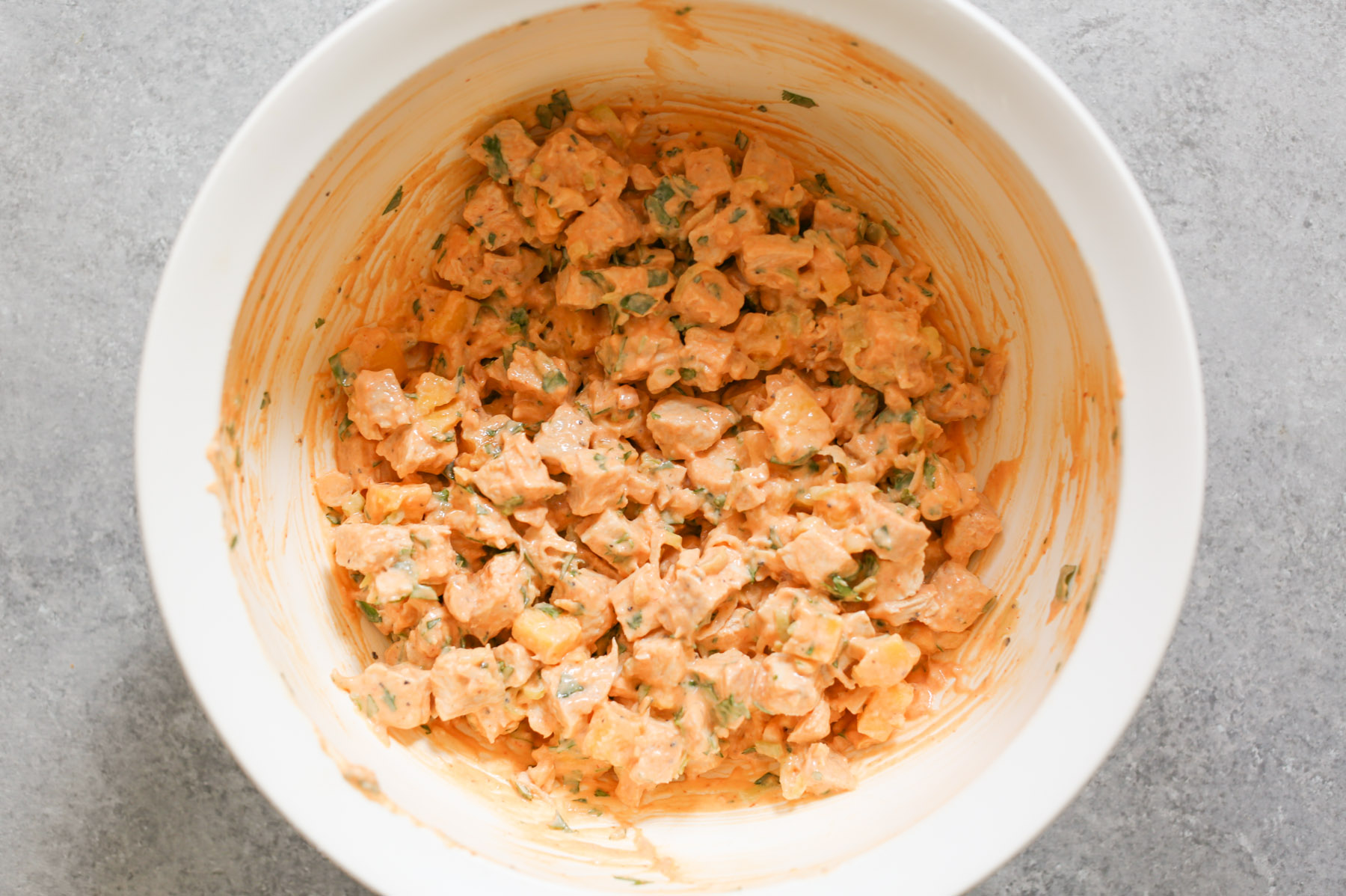 sriracha-chicken-salad-collard-wraps-with-mango-avocado-and-slaw-step-4