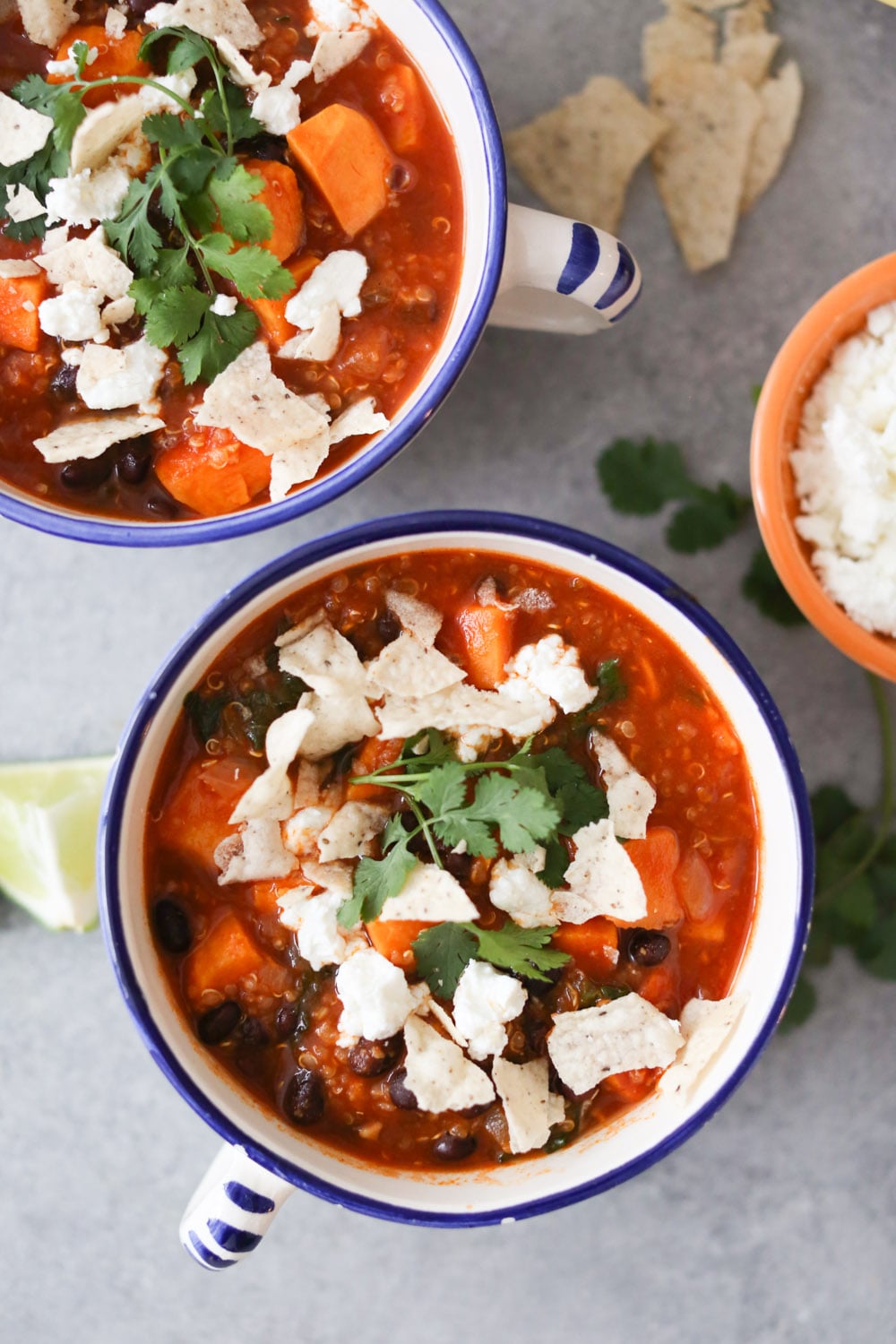 Mexican Sweet Potato and Black Bean Stew