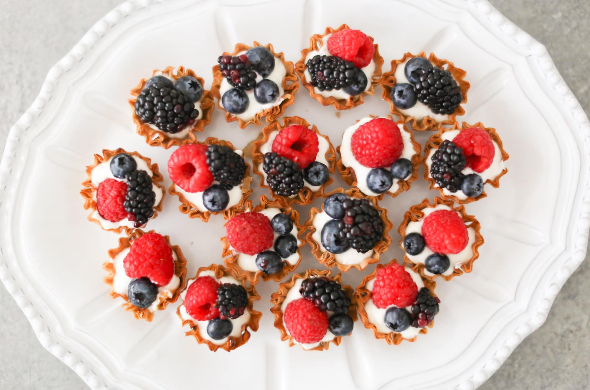 Easy Berry Tartlets Step 2